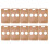 20Pcs Coffee Holder Paper Two Slots Khaki 6