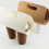 20Pcs Coffee Holder Paper Two Slots Khaki 10