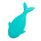 Baby Bath Brush Silicone Whale Body Scrubber 6