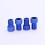 8Pcs Premium Aluminum to Pump Adapters Blue for Bikes 10