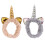 2Pcs Creative Unicorn Hair Band Headwear Accessory 4