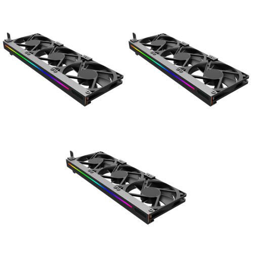 3Pcs Gpu Fan Cooler With 3-Pin Argb Connector For Graphic Cards 2
