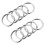 10 Pcs Round O-Ring Buckles Snap Hooks For Diy Bag 7