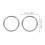 10 Pcs Round O-Ring Buckles Snap Hooks For Diy Bag 9