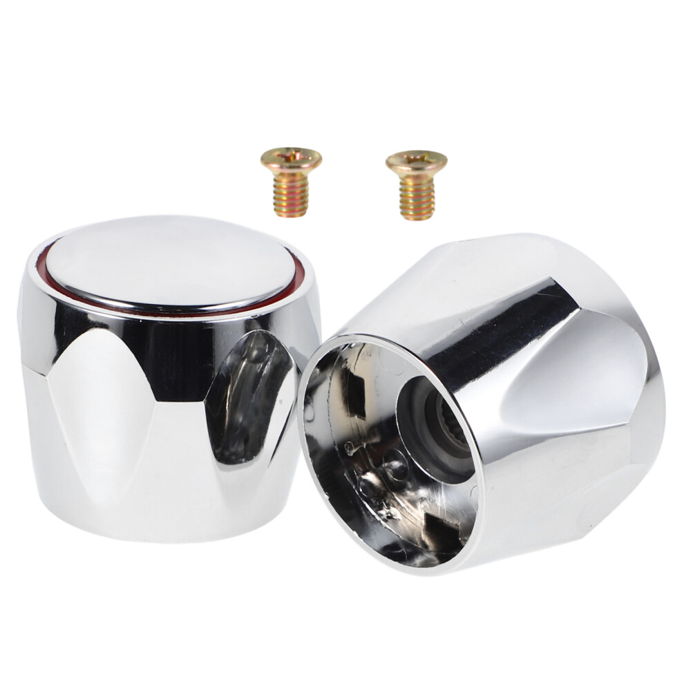5 Sets Replacement Hot Cold Water Knobs For Shower Bathtub Faucet 032510835599