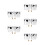 5 Sets Replacement Hot Cold Water Knobs For Shower Bathtub Faucet 5