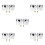 5 Sets Replacement Hot Cold Water Knobs For Shower Bathtub Faucet 10