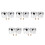 5 Sets Replacement Hot Cold Water Knobs For Shower Bathtub Faucet 8