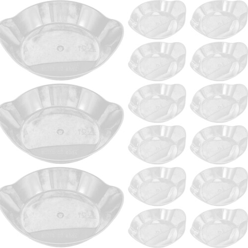 50Pcs Round Dessert Tasting Bowl For Cake Display