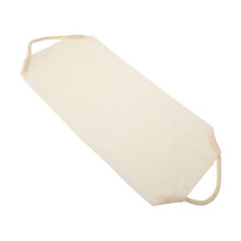 Beige Body Scrubber Polyester Voor Zachte Huid En Massage Thuis