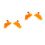 4 Pcs Detachable Motorcycle Accessories Ornaments 3