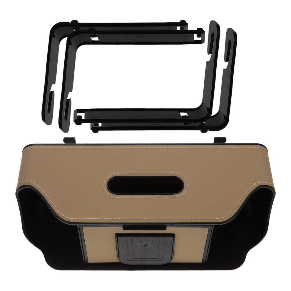 2Pcs Car Rear Seat Organizer With Cup Holder For Backseat Headrest 032510833571