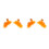 4 Pcs Detachable Motorcycle Accessories Ornaments 6