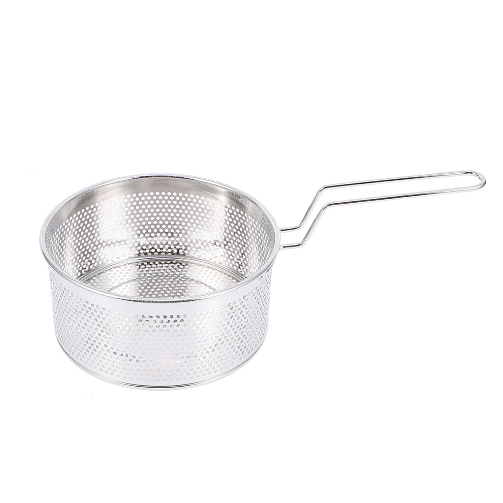 2 Pcs Stainless Steel Noodles Mesh Scoop Colander (Silver)-image-OPC-PKXD62F-NEW