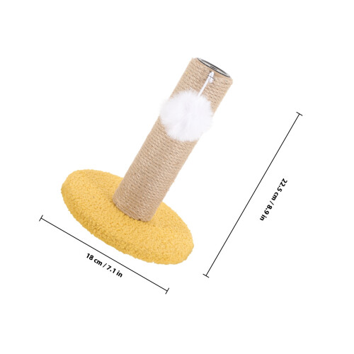 Cat Scratching Post Wear-Resistant Reusable Kitten Scratcher 1