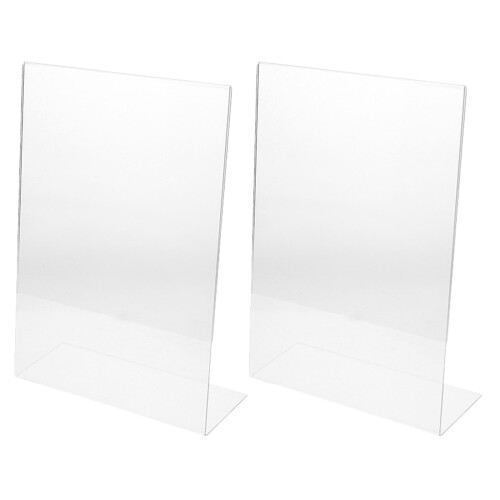 2Pièces Support Table Présentoir Menus Et Informations
