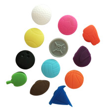 24Pcs Sports Series Silicone Wine Glass Markers For Home Party