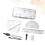 2 Sets Of 12Pcs Compasses Ruler Tool Set For Students School 7