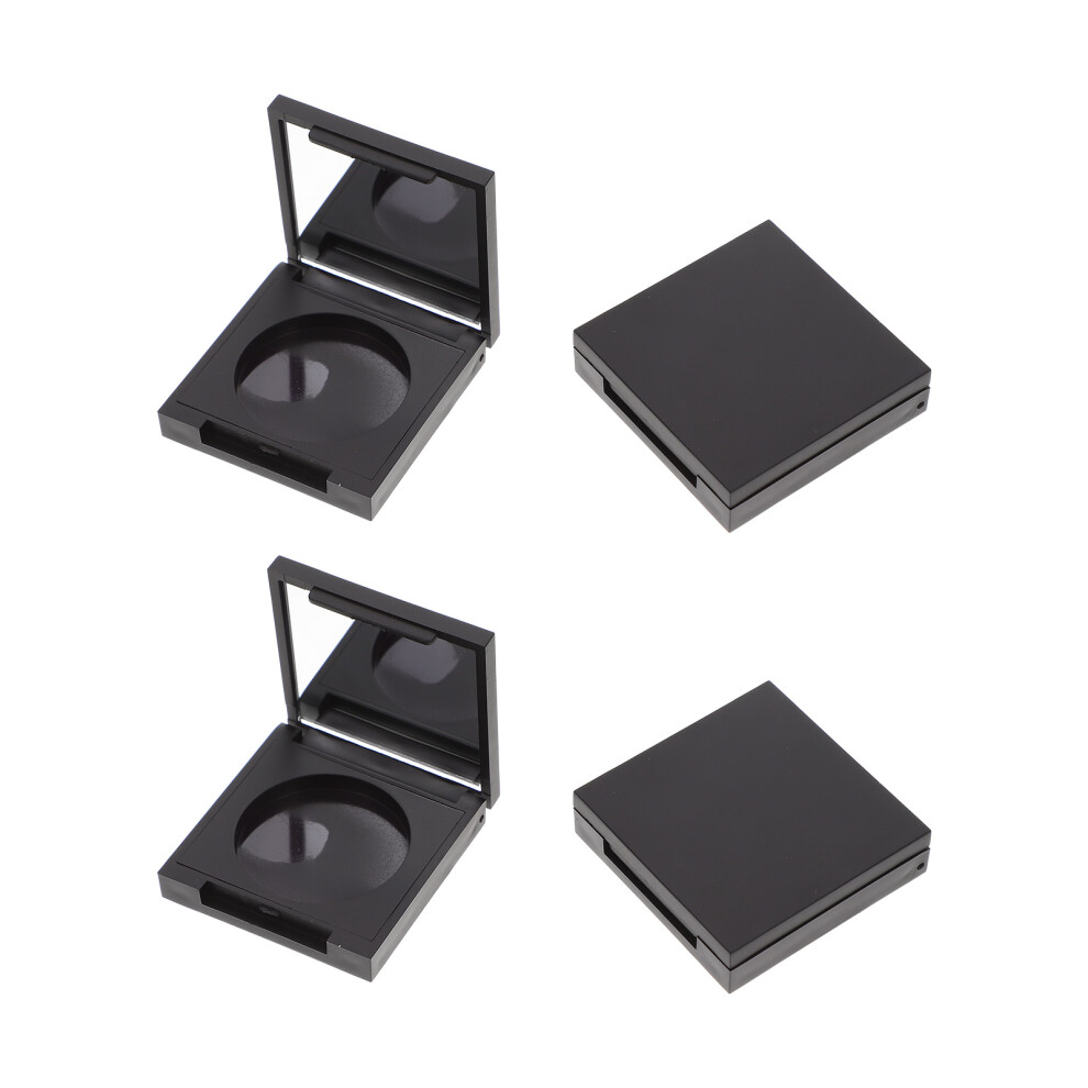 Vaguelly 4Pcs Eyeshadow Cases For Makeup Highlight Powder Samples
