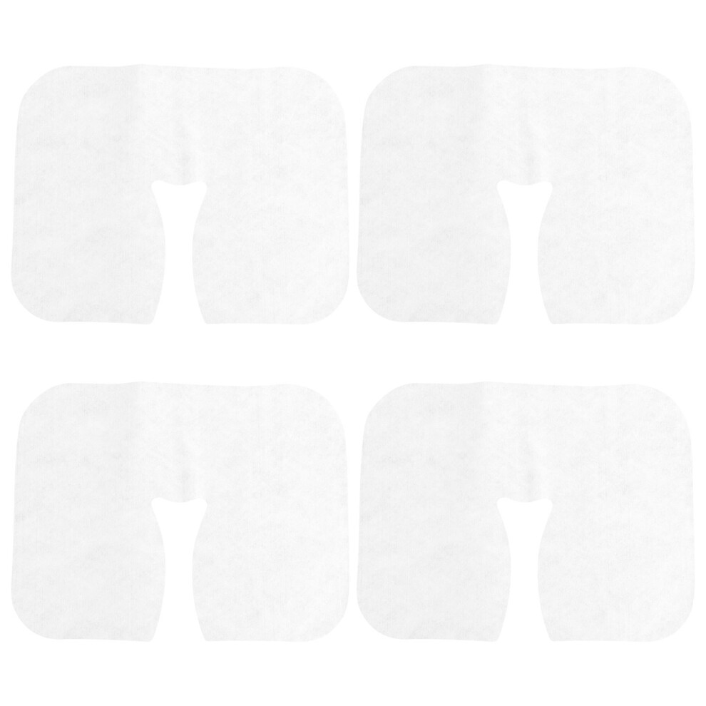 Photos - Massager 300 Pcs Disposable Face Massage Cover Pad For Spa Salon (White)