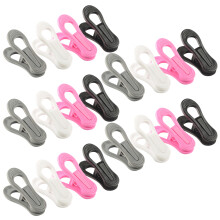 40Pcs Durable Plastic Clothes Clips for Drying Clothes Assorted Colors