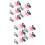 40Pcs Durable Plastic Clothes Clips for Drying Clothes Assorted Colors 7