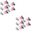 40Pcs Durable Plastic Clothes Clips for Drying Clothes Assorted Colors 6