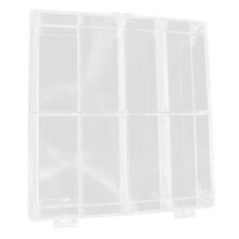 Clear Display Box For Plastic Cars 2Pcs Storage Case Toys Showcase