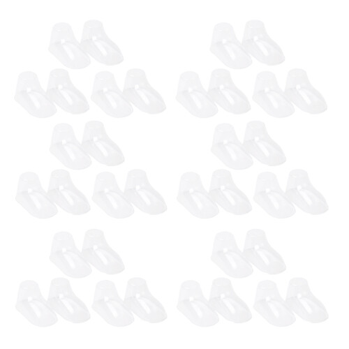 200Stk PVC Kinderfüße Modelle Transparente Schuhdisplay Baby 2