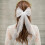 Hair Bow Veil Bridal Clip Short Mesh Wedding Accessory 11