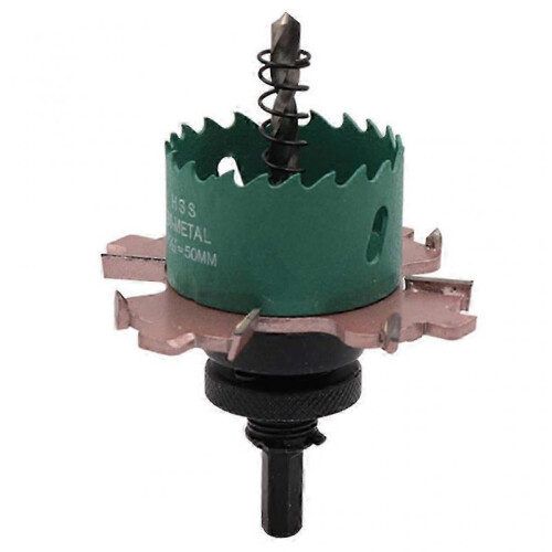 (50X80X3) Downlight Hole Saw Cutter Drill Bit for Gypsum Board - Hole Drilling Set