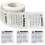 1 Roll Self-Adhesive Suffocation Warning Labels For Shipping 4