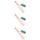 6 Pcs Handmade Two-Sided Knifeboard Wooden With Grinding Paste 8