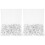 Clear Plastic Metal Thumb Tacks Gear Shape Decorative Push Pins 4