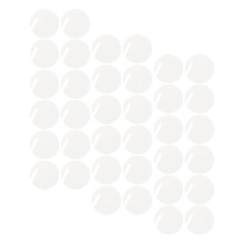60Pcs Clear Acrylic Circle Drink Tags For Party Glass Marker