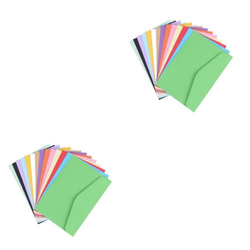 280 Pcs Mini Envelopes Candy Colors Blank Stationery For Office School 2