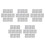 50Sheets Multi Plastic Eyes for Crafts DIY Doll Face Water Transfer 6