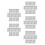 50Sheets Multi Plastic Eyes for Crafts DIY Doll Face Water Transfer 10