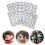 50Sheets Multi Plastic Eyes for Crafts DIY Doll Face Water Transfer 11