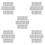 50Sheets Multi Plastic Eyes for Crafts DIY Doll Face Water Transfer 9