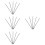20Pcs Graphite Mixing Stir Rods Durable Dark Grey for Melting Casting 9