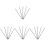 20Pcs Graphite Mixing Stir Rods Durable Dark Grey for Melting Casting 4