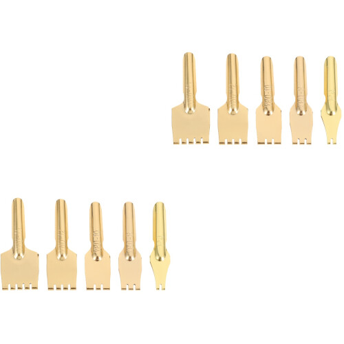 10 Pcs Reusable Fountain Pen Nibs Sturdy Writing Pen Accessory 2