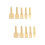 10 Pcs Reusable Fountain Pen Nibs Sturdy Writing Pen Accessory 7