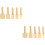 10 Pcs Reusable Fountain Pen Nibs Sturdy Writing Pen Accessory 6