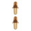 2 Sets Baby Fruit Feeder And Teething Pacifier Toy (Beige) 4