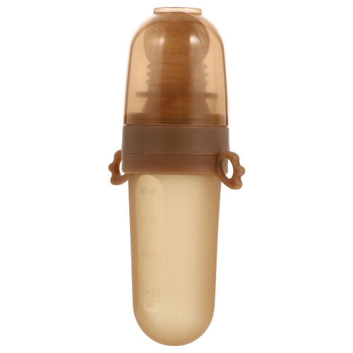 2 Sets Baby Fruit Feeder And Teething Pacifier Toy (Beige) 1