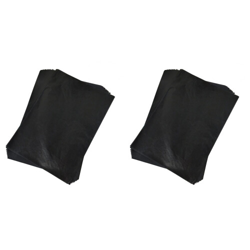 150 Pcs Transfer Paper Tracing Graphite Carbon Coated Black 1