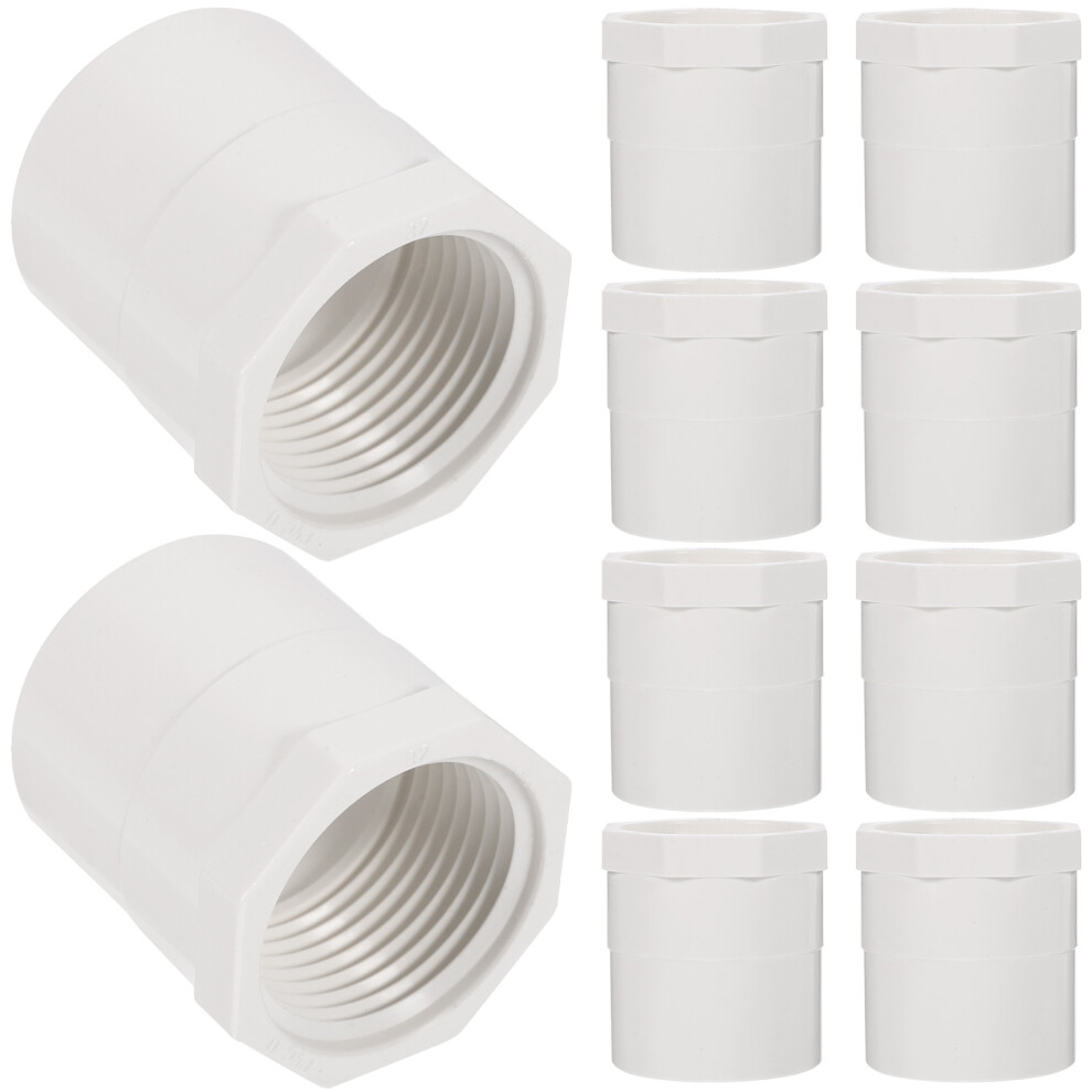 30 Pcs Water Pipe Adapter Drain Leakproof Connector Screw Thread 032510844485