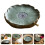 2 Sets Chic Ceramic Teapot Tray With Lotus Pattern 11